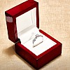 Inel de logodna i124343 din Aur cu Diamant inspirat din natura - GIA 0.30ct - 0.40ct