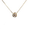 Choker din Aur 18k cu Diamant Natural pan563